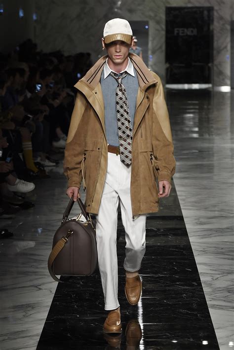 fendi spring summer 2018 mens|Fendi Spring 2018 Menswear Fashion Show .